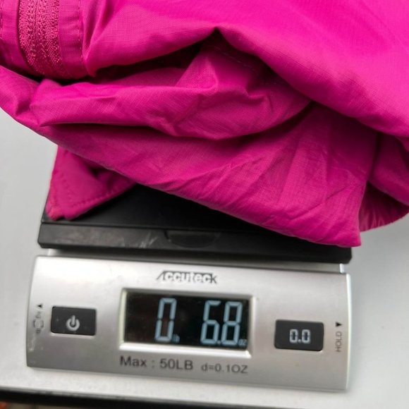 L.L. Bean Pink Quarter Zip Windbreaker Size XS - Picture 9 of 9